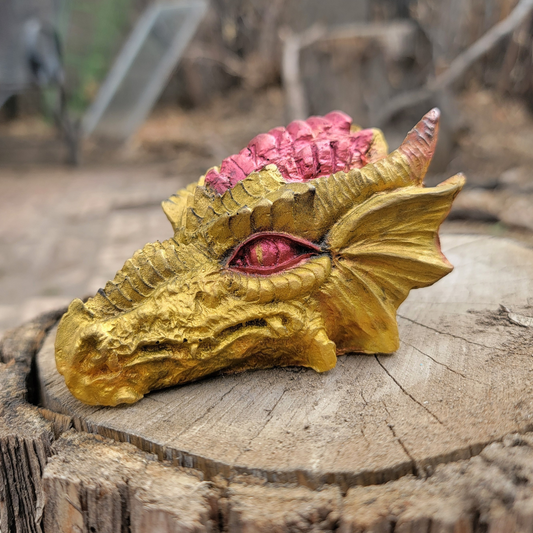 Golden Atlantean Dragon | Orgone Technology