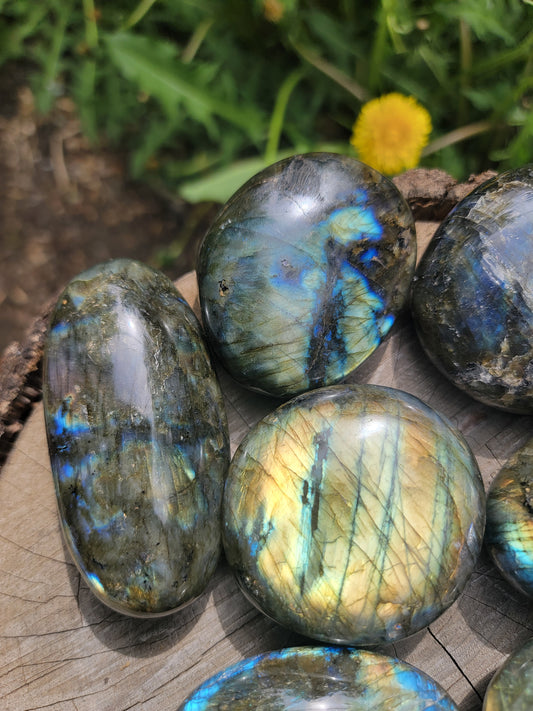 Large Labradorite Palmstone